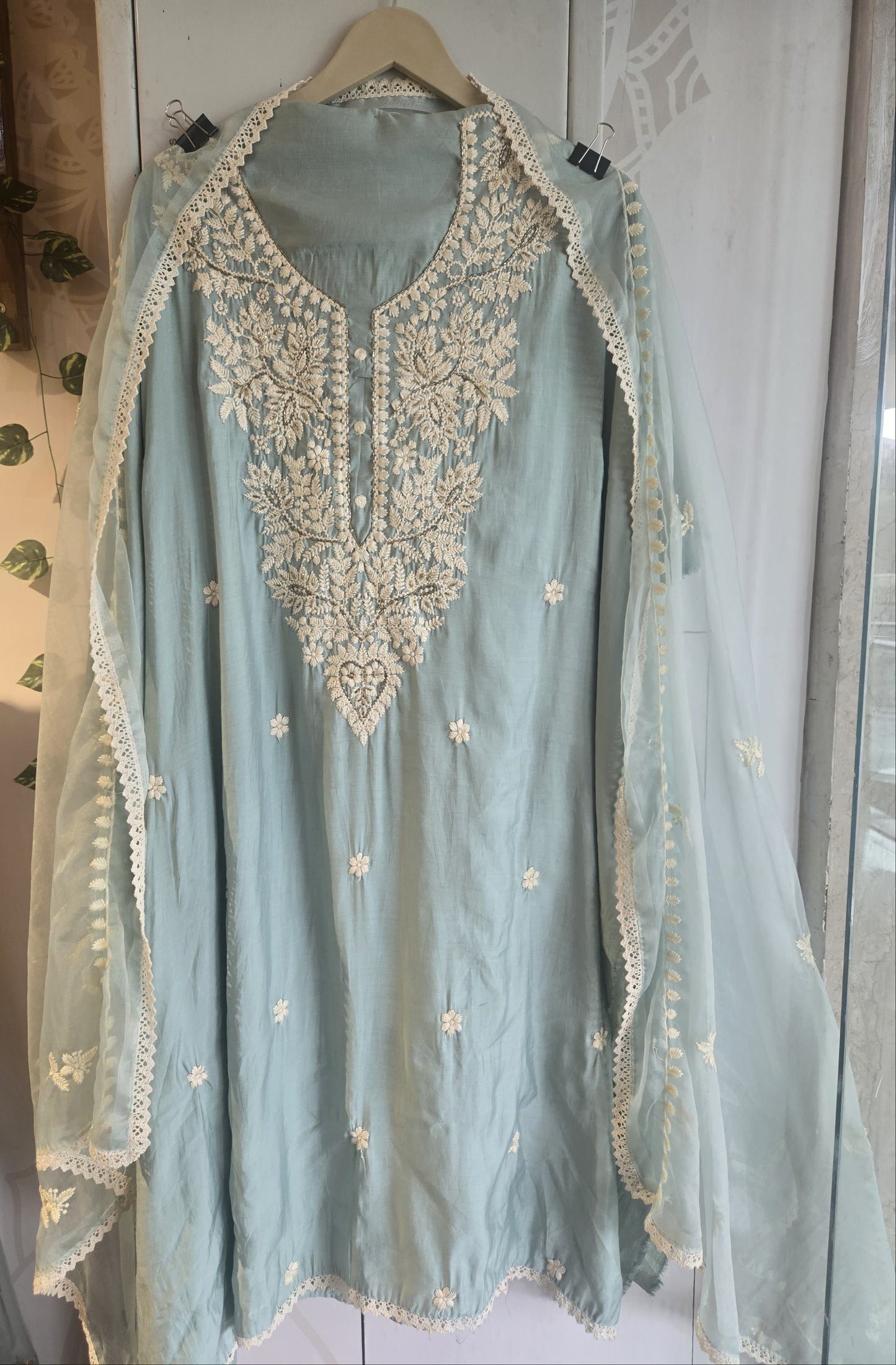 DH007-B Pure Soft Cotton Unstitched Suit