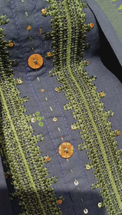 DH265-Azure & Olive Classic Ensemble