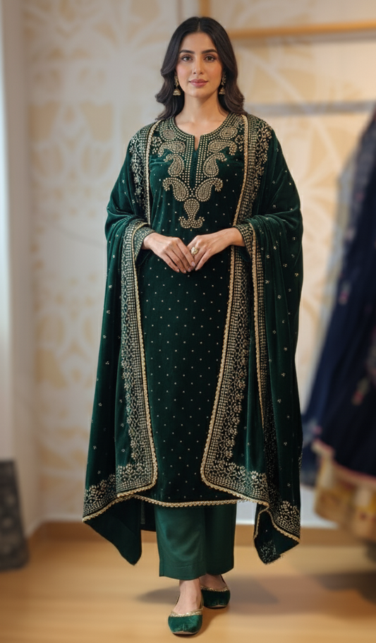 DH260-Emerlad Velvet Royalty