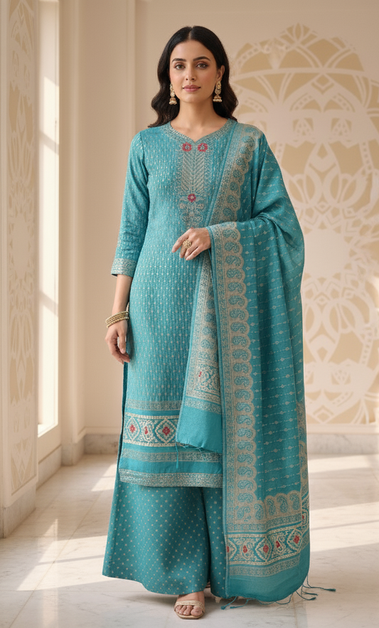 DH259-Heritage In Blue & Gold