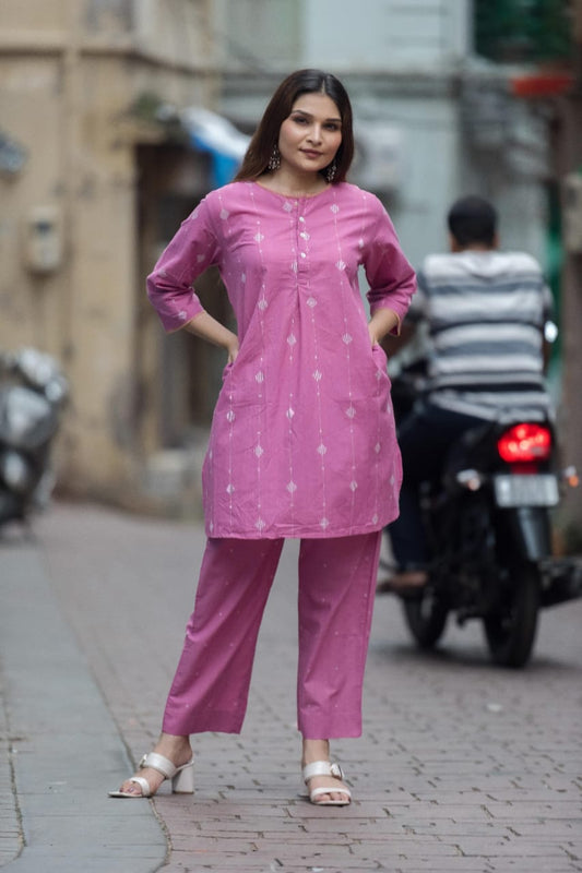 DH212-Pink Co-ord Set