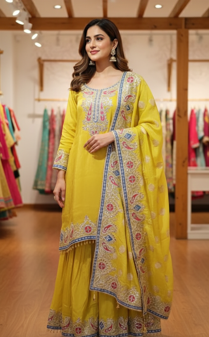 DH270-Graceful in Yellow Ensemble