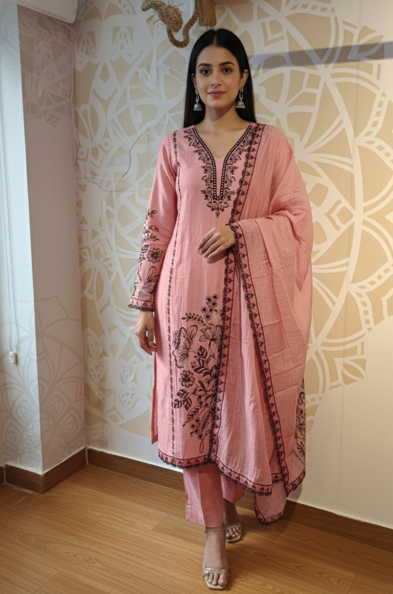 DH256-Everyday Elegance In Pink & Black